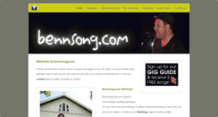 Desktop Screenshot of bennsong.com